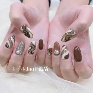 ミディアム nail jaol池袋店所属・ネイルJaol 池袋のネイルデザイン