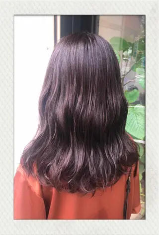 セミロング カラー きむら かずきのヘアスタイル