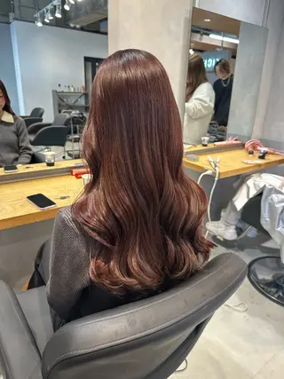 ロング カラー 💖ハイライト/ハイ トーン💖MIKIのヘアスタイル