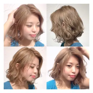 ミディアム カラー beauty: beast 大町店のヘアスタイル