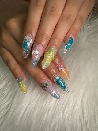 ネイル YOUTH nails waxing所属・YOUTH natsumiのネイルデザイン