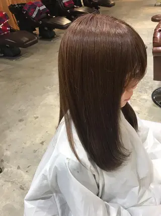 ミディアム カラー パーマ ヘアアレンジ メンズ キッズ Forest. -髪質改善-のヘアスタイル