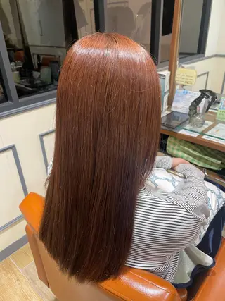 ロング 松島 涼花のヘアスタイル