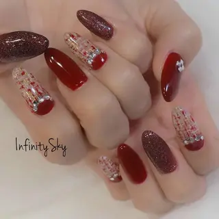 ネイル infinity skyのネイルデザイン
