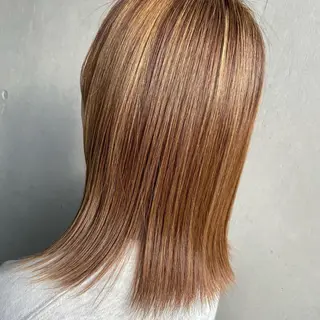 ミディアム カラー インナーカラー指名 No.1菊池柊真のヘアスタイル