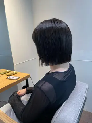 ショート カラー gotoday　shaire　saron所属・miu. ボブ/透け感カラーのヘアスタイル