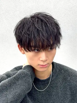 メンズ men'sカット.パ ーマHIKARI🐥のヘアスタイル