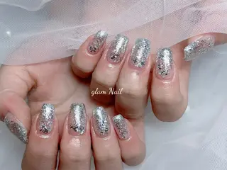 ネイル エツメ💅 長さだし🎀デザインのネイルデザイン