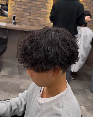 パーマ メンズ パーマ特化 まなるのヘアスタイル
