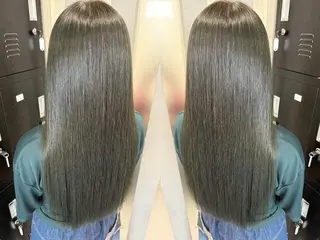 カラー GENDER hairのヘアスタイル