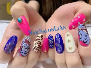 ネイル NailSalon LiAnのネイルデザイン
