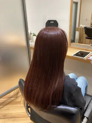 ロング カラー 小林 駿介のヘアスタイル