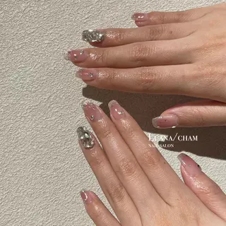 ショート ネイル nail salon neigeのネイルデザイン