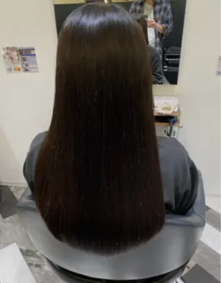 ロング 🫧透明感カラーレイ ヤースタイル松浦元海のヘアスタイル