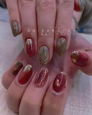 ネイル Blushオーナー Shiinaのネイルデザイン