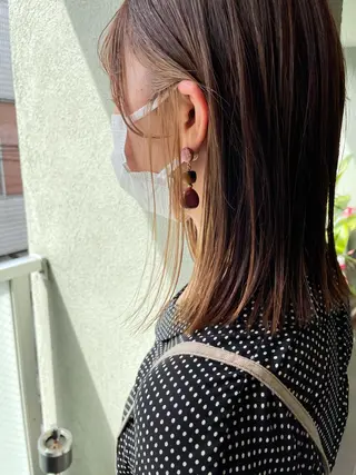 ミディアム カラー HIROKI ” stylistのヘアスタイル