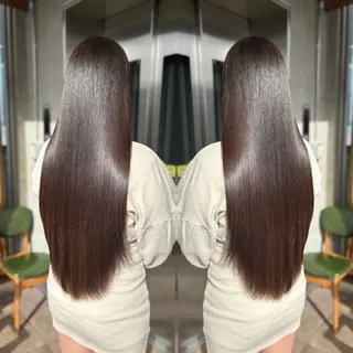 ロング SHEER.Ginza所属・♡髪質改善ストレート 清水歩美♡のヘアスタイル