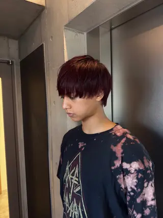 カラー メンズ 透明感/血色カラー/ 似合せレイヤー/ゆいのヘアスタイル