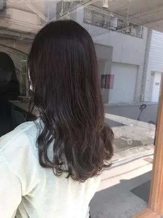ロング カラー ヘアアレンジ moi-meme.soe所属・タナカ リナのヘアスタイル