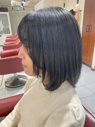 ミディアム equri×SHISEIDO所属・下田 希/レディースカットのヘアスタイル