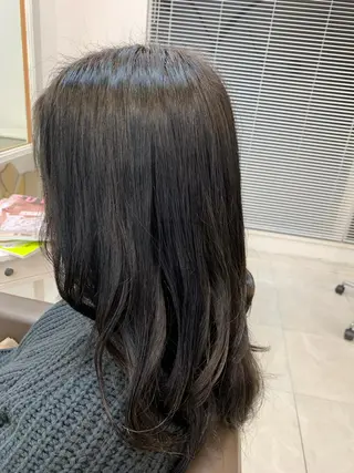 セミロング 井上 竜成のヘアスタイル