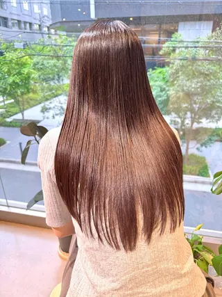 ロング 髪質改善スペシャリス ト長尾勇弥/梅田中津のヘアスタイル