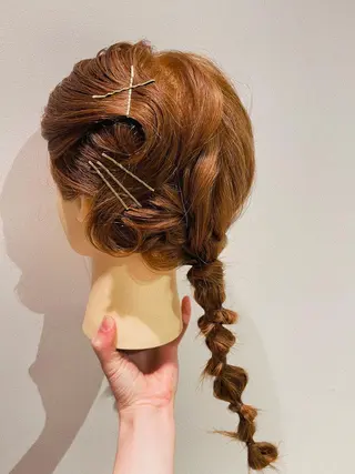 ヘアアレンジ ROCCOeast Rukaのヘアスタイル