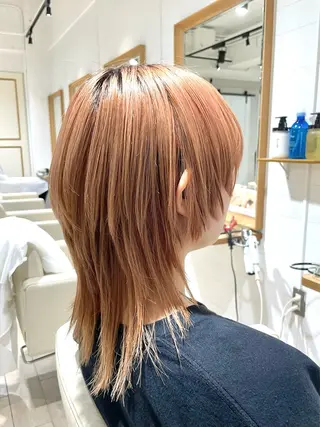 セミロング 🐝メンズハイライト …Rioのヘアスタイル