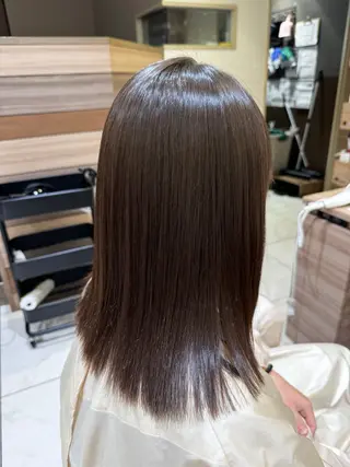 ミディアム 松田 一希のヘアスタイル