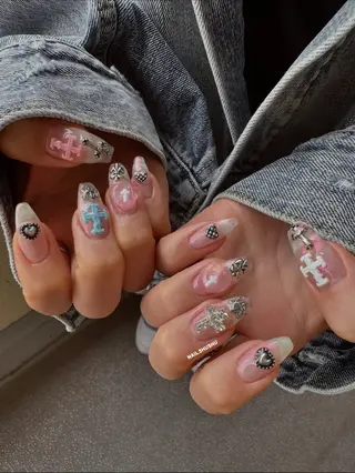 ネイル 3dパーツ/流行り 👧shushu❤️のネイルデザイン