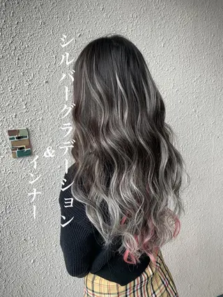 ロング eye エクステ専門店Rのヘアスタイル