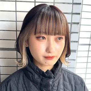 ショート カラー 韓国ヘア/艶カラー /田中悠佑のヘアスタイル