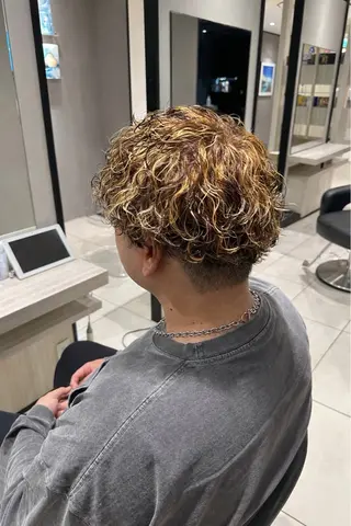 パーマ メンズ メンズ特化美容師💠 / 関内 / レンのヘアスタイル