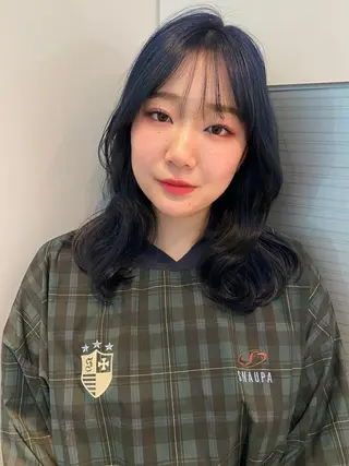 ミディアム カラー mai / linoah˚✧のヘアスタイル