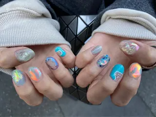 ネイル ルマート池袋東口所属・ルマートREINA .のネイルデザイン
