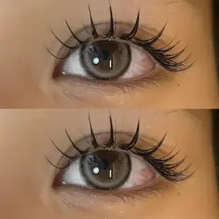 マツエク・マツパ 萩原 有以のマツエク・マツパデザイン