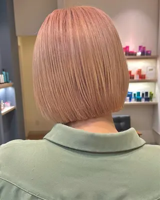 ショート カラー セジールヘアメゾン所属・韓国レイヤー/透明感 カラー🐈曾根高のヘアスタイル