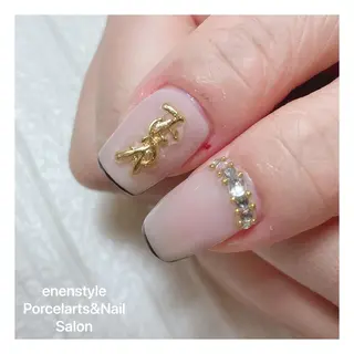 ミディアム ネイル 👑enen style👑のネイルデザイン