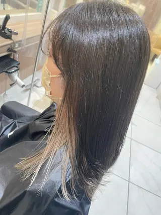 ミディアム カラー CUT  STUDIO 141所属・渡部 恭子のヘアスタイル