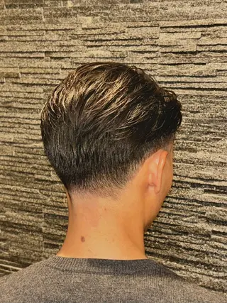 ショート カラー メンズ ヒロ銀座ヘアーサロン恵比寿店所属・💈下川 恭平💈のヘアスタイル