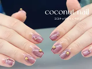 ネイル 神田 ココナッツのネイルデザイン