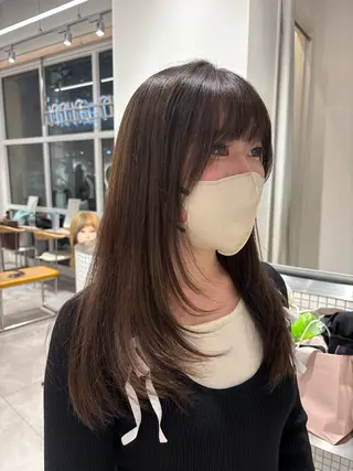 ロング unami omotesando所属・艶髪໒꒱/透明感 カラー🍀_そら🪽のヘアスタイル