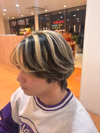 メンズ 岡 愛梨のヘアスタイル