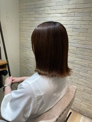 セミロング 亀川蓮 Agu hairのヘアスタイル