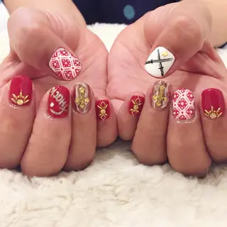 ネイル 東 千夏のネイルデザイン