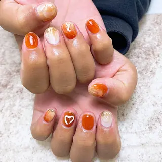 ネイル ⭐︎休業中の練習⭐︎ JNA認定講師髙橋のネイルデザイン