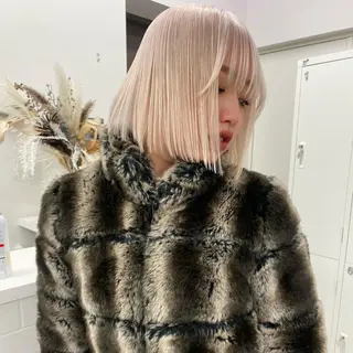 ショート カラー Ayuri🫧 Diar Blueのマツエク・マツパデザイン