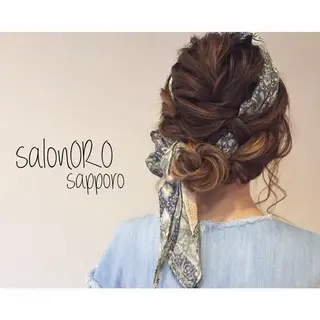 ヘアアレンジ toiro by lien hair atelier所属・池田 真由美のヘアスタイル