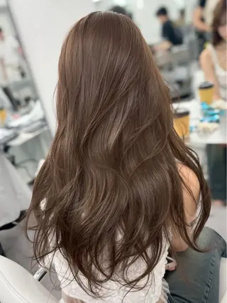 ロング カラー 艶髪/モテヘア🎀 MIHOのヘアスタイル