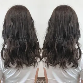 ロング 似合わせ/透明感カラ ー/QUATRO谷口のヘアスタイル